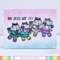Bild 3 von Waffle Flower Hip Hip Hooray Stamp Set - Stempel Nilpferd