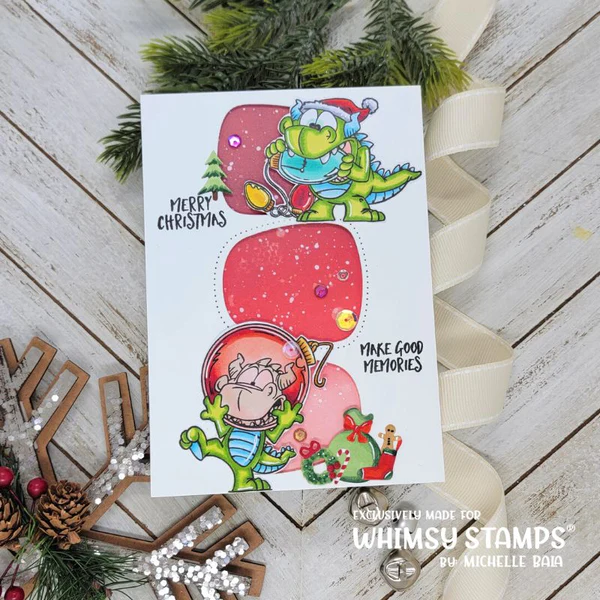 Bild 5 von Whimsy Stamps Clear Stamps - Dudley's Christmas