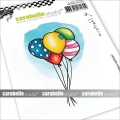 carabelle studio Stempelgummi - Ballons rapiécés