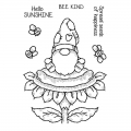 Bild 3 von Woodware Clear Stamp Singles Sunflower Gnome - Sonnenblume