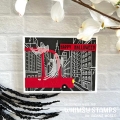 Bild 17 von Whimsy Stamps Rubber Cling Stamp  - City Street Background Gummistempel  Straße