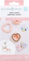 Bild 1 von We R Memory Keepers Button Press Inserts - Einsatz  Heart/Herz