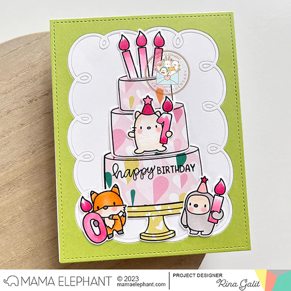 Bild 4 von Mama Elephant - Clear Stamps CELEBRATION CANDLES