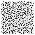 Stencil - Template Random Bubbles