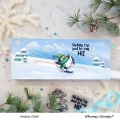Bild 6 von Whimsy Stamps Clear Stamps - Snow Fun Penguins - Schnee Pinguine