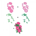 Bild 3 von Hero Arts Stencil - Color Layering Peonies Bunch
