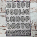 Bild 2 von Sparkling Alphabet A4 Crystal Art Stamp Set - Clear Stamps Alphabet