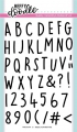 Heffy Doodle Clear Stamps Set - Rascal Alphabetters - Stempel Alphabet