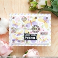 Bild 14 von Waffle Flower  Postage Collage Spring Breeze Stencil - Stencil-Set