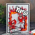 Bild 4 von Whimsy Stamps Die Stanze  - Fire and Ice Dies