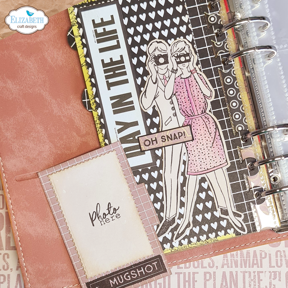 Bild 2 von Elizabeth Craft Clear - Stempel  u. Stanze - PLANNER ESSENTIALS Stamp & Dies Photos From the Past 