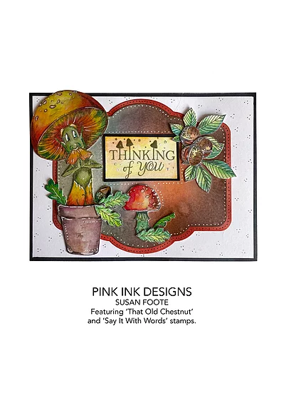 Bild 9 von Pink Ink Designs - Stempel That Old Chestnut - Pilz