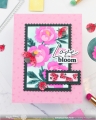 Bild 15 von Waffle Flower  Nesting Postage Collage Peony Stencil - Stencil-Set