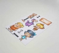 The Sassy Club Clear Stamps - Rubble and Rock