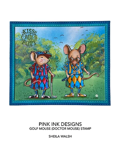 Bild 2 von Pink Ink Designs - Stempel Golf Mouse (Golf Maus)