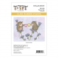 Spellbinders Tea for Two Cling Rubber Stamp Set - House Mouse Stempelgummi