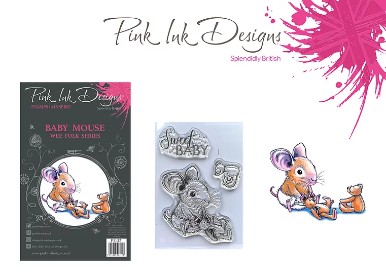 Bild 7 von Pink Ink Designs - Stempel Baby Mouse (Baby Maus)