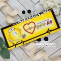 Bild 4 von Whimsy Stamps Die Stanze  -  Slimline Heartbeats Die Set Herzfrequenz