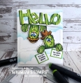Bild 3 von Whimsy Stamps Clear Stamps  - Prickly Friends