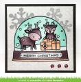 Bild 3 von Lawn Fawn Clear Stamps - say what? christmas critters