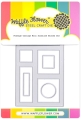 Bild 1 von Waffle Flower Postage Collage Mini Slimline Blocks Die - Stanzen
