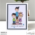 Bild 3 von Gummistempel Stamping Bella Cling Stamp  ODDBALL SIBLINGS 