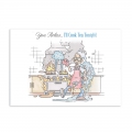 For the love of...Stamps by Hunkydory - Clearstamps King of the Kitchen