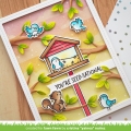 Bild 12 von Lawn Fawn Clear Stamps - backyard bird feeder add-on