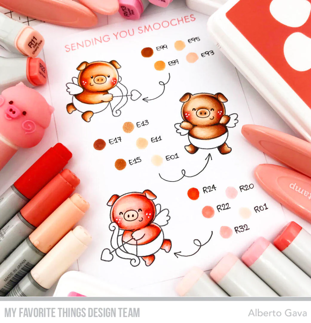 Bild 8 von My Favorite Things - Clear Stamps JB Cupigs - Schweinchen