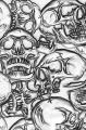 Bild 1 von Sizzix 3-D Texture Fades Embossing Folder by Tim Holtz - Prägefolder - Skulls