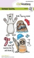 CraftEmotions Stempel - clearstamps A6 - Arctic Winter 2 (Eng)  Carla Creaties