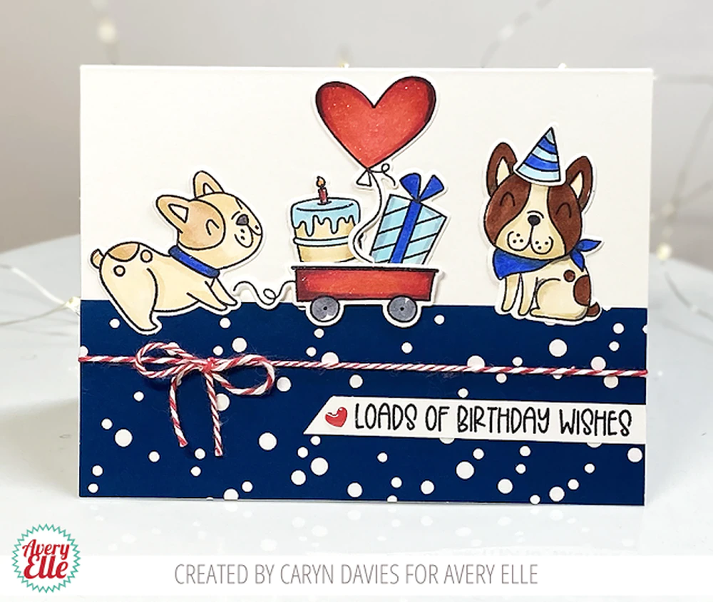 Bild 3 von Avery Elle Clear Stamps - Frenchie - Französische Bulldogge