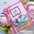 Bild 11 von Whimsy Stamps Clear Stamps  - Hippo Yoga