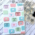 Bild 2 von Heffy Doodle Clear Stamps Set - Whatcha Saying? - Stempel Texte