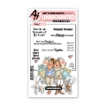 Art Impressions Clear Stamps Girlfriends Friends Forever