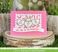 Bild 4 von Lawn Fawn Clear Stamps - critter conversation hearts add-on