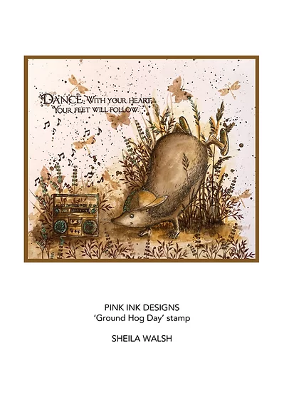 Bild 6 von Pink Ink Designs - Stempel  Ground Hog Day (Igel)