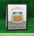 Bild 2 von Lawn Fawn Clear Stamps  - Clearstamp how you bean? candy corn add-on