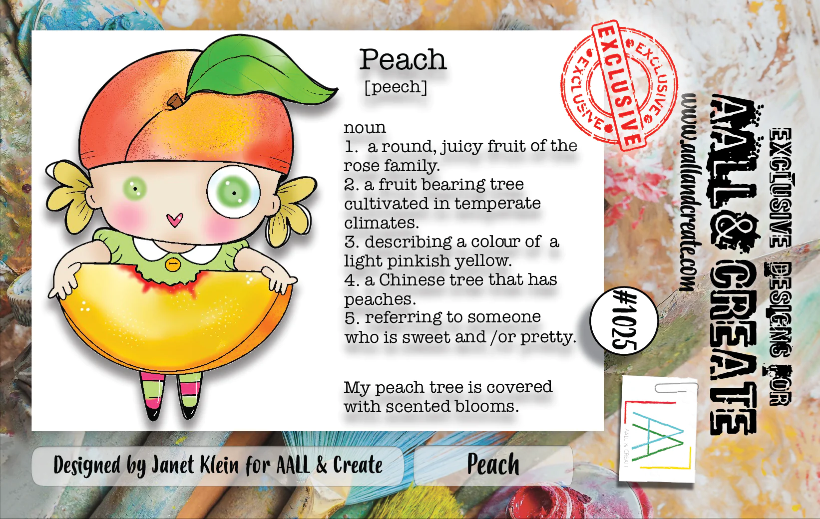 AALL & Create Clear Stamps - PEACH