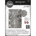 Sizzix 3-D Texture Fades Embossing Folder by Tim Holtz - Prägefolder - Industrious