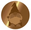 CarlijnDesign Waxzegel 30 Gnome man + handvat - Wachssiegel - Gnom