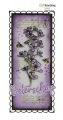 Bild 2 von CraftEmotions Stempel - clearstamps Slimline - Bloesemtak GB - Blume