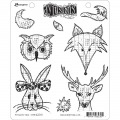 Dylusions Gummistempel - Heads N Tails