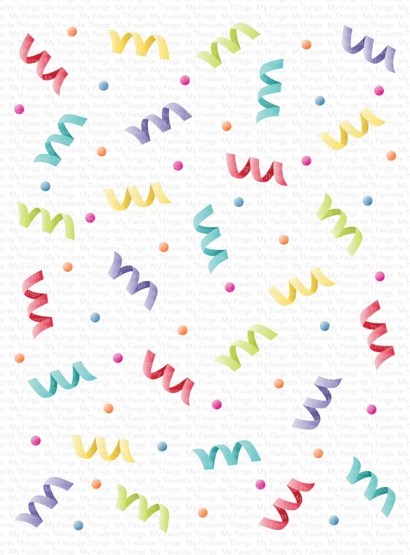 Bild 2 von My Favorite Things - Party Streamers Stencil Set