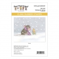 Spellbinders Wishing for Spring  Cling Rubber Stamp Set - House Mouse Stempelgummi