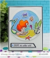 Bild 10 von Whimsy Stamps Clear Stamps - Mermaid Escape