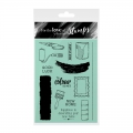 For the love of...Stamps by Hunkydory - Clearstamps Delightful Decorating