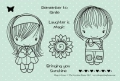 Gummistempel Hope & Grace