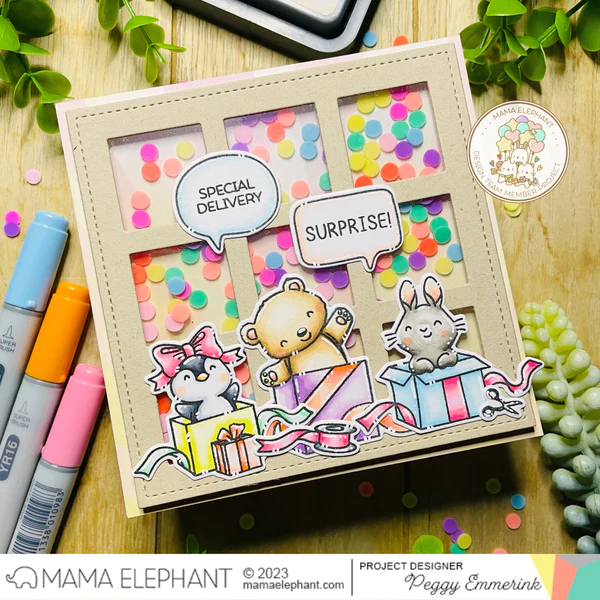 Bild 2 von Mama Elephant - Clear Stamps SURPRISE BOXES