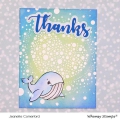 Bild 3 von Whimsy Stamps Clear Stamps - Whale of a Time - wal